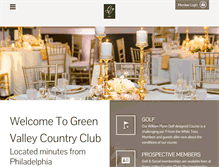 Tablet Screenshot of greenvalleycc.org